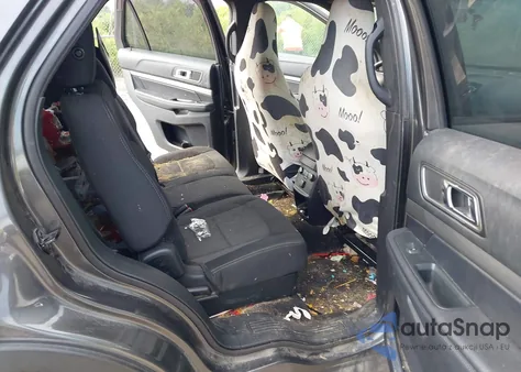 2018 Ford Explorer Xlt z USA, uszkodzony, nr VIN 1FM5K8D82JGB05917